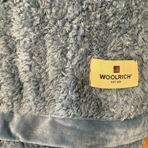 Woolrich Blue Cozy Blanket